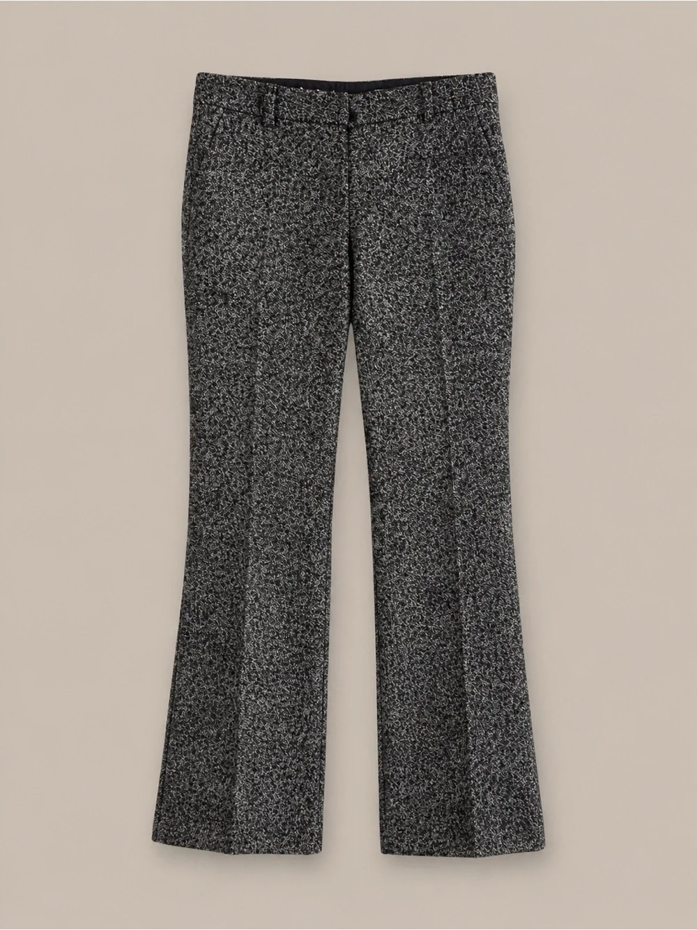 Express Gray Tweed Boot Cut Pants